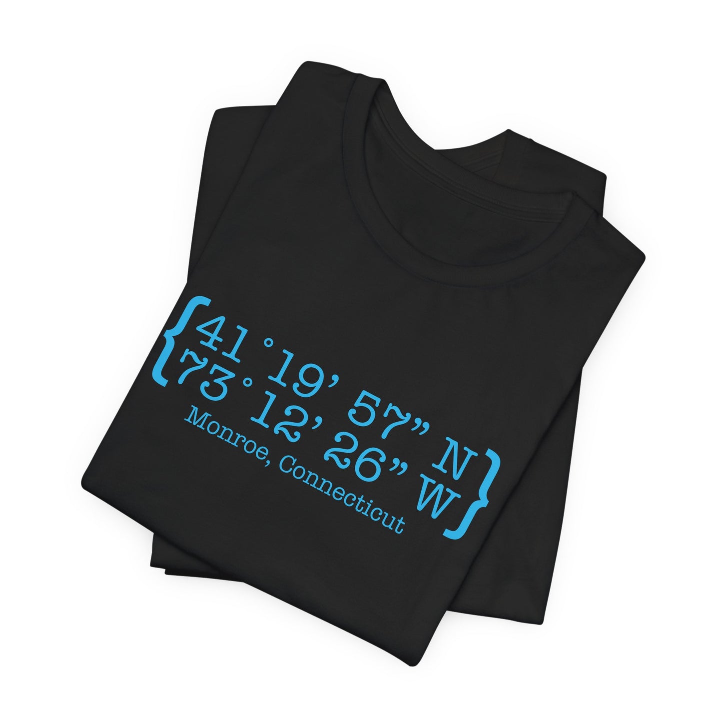 Monroe Coordinates Unisex Jersey Short Sleeve Tee