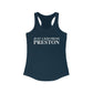 Just a kid from Preston Women's Ideal Racerback Tank Top