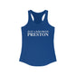 Just a kid from Preston Women's Ideal Racerback Tank Top