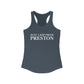 Just a kid from Preston Women's Ideal Racerback Tank Top