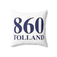 860 Tolland Spun Polyester Square Pillow