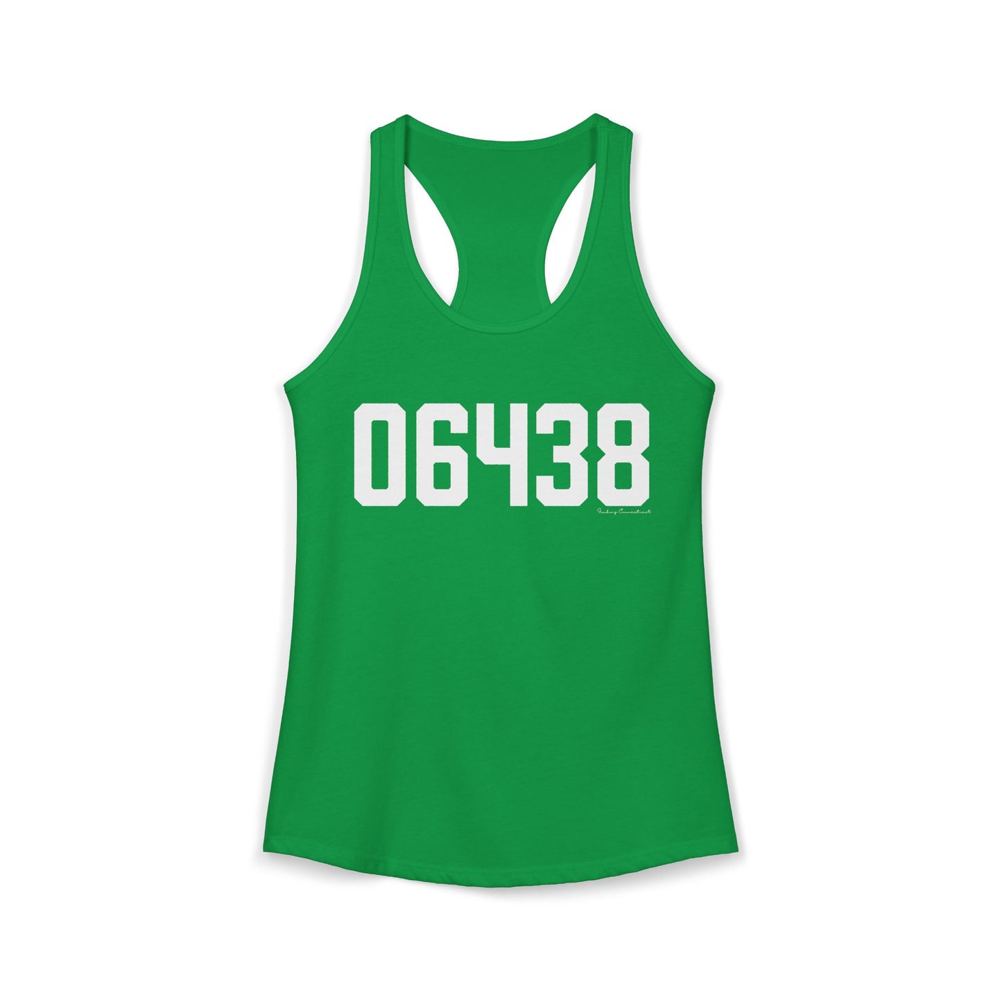 06438 Haddam CT Zip Code Women's Ideal Racerback Tank Top