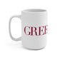 41 Tilt Greenwich Mug 15oz