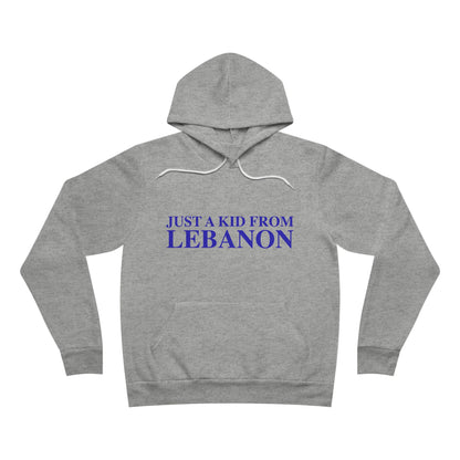 Just a kid from Lebanon Unisex Sponge Fleece Pullover Hoodie