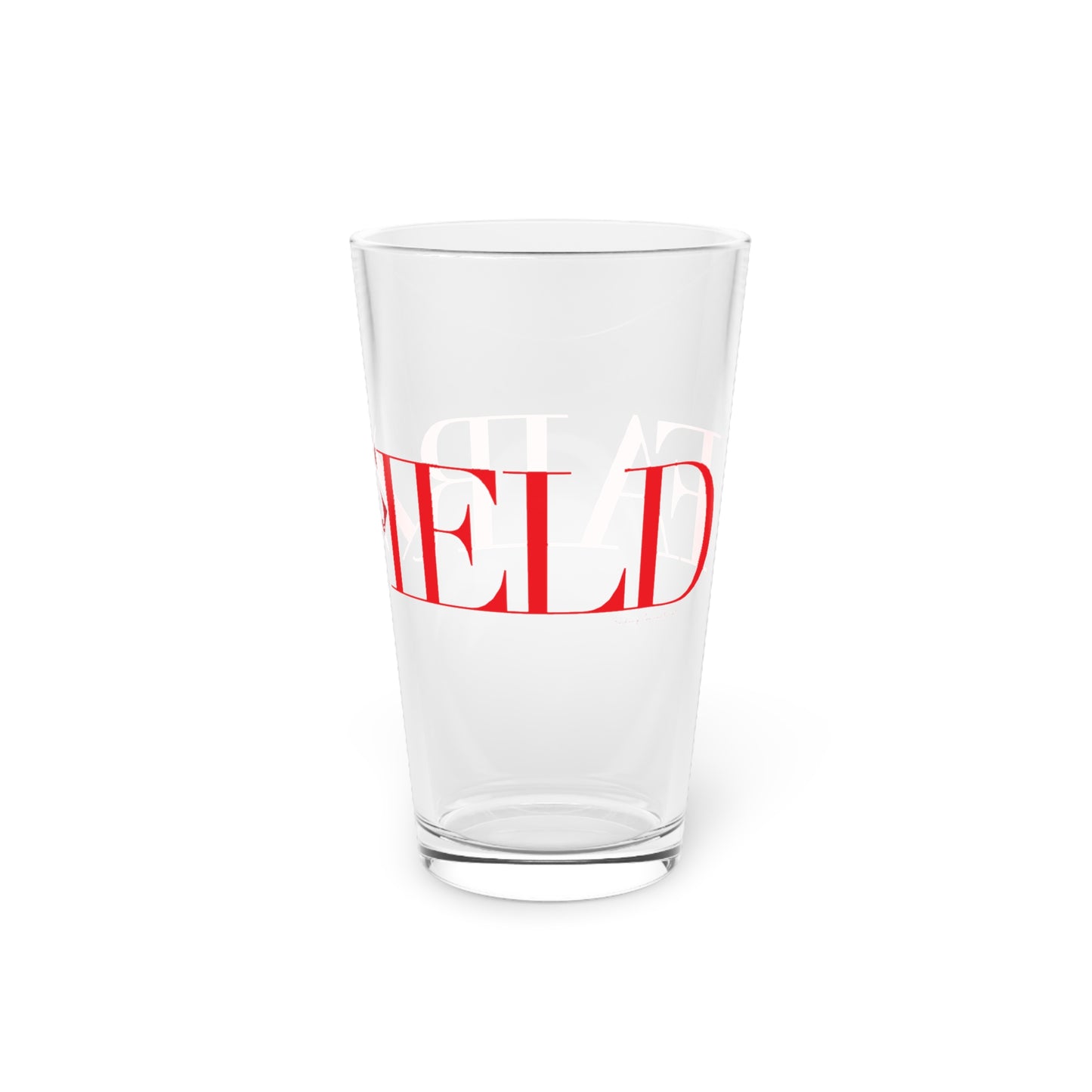 41 Tilt Fairfield Pint Glass, 16oz