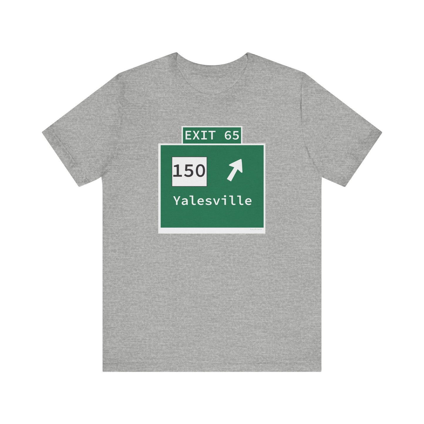 Vintage WCP Exit 65 Sign Unisex Jersey Short Sleeve T-Shirt