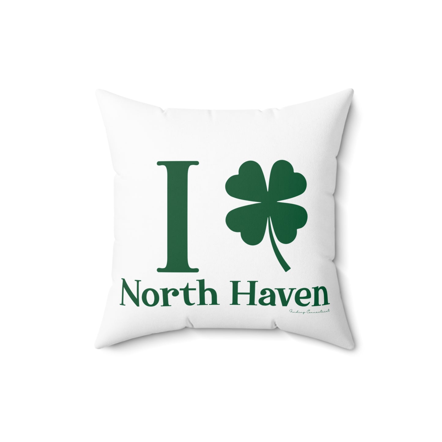 I Clover North Haven Spun Polyester Square Pillow