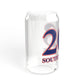 203 South Norwalk Red, White & Blue Sipper Glass, 16oz