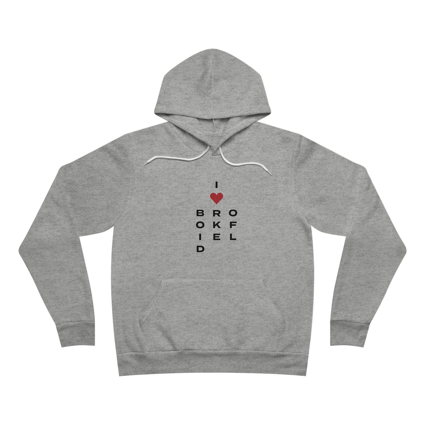 Brookfield Vision Unisex Sponge Fleece Pullover Hoodie