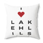 Lake Hills Vision Spun Polyester Square Pillow