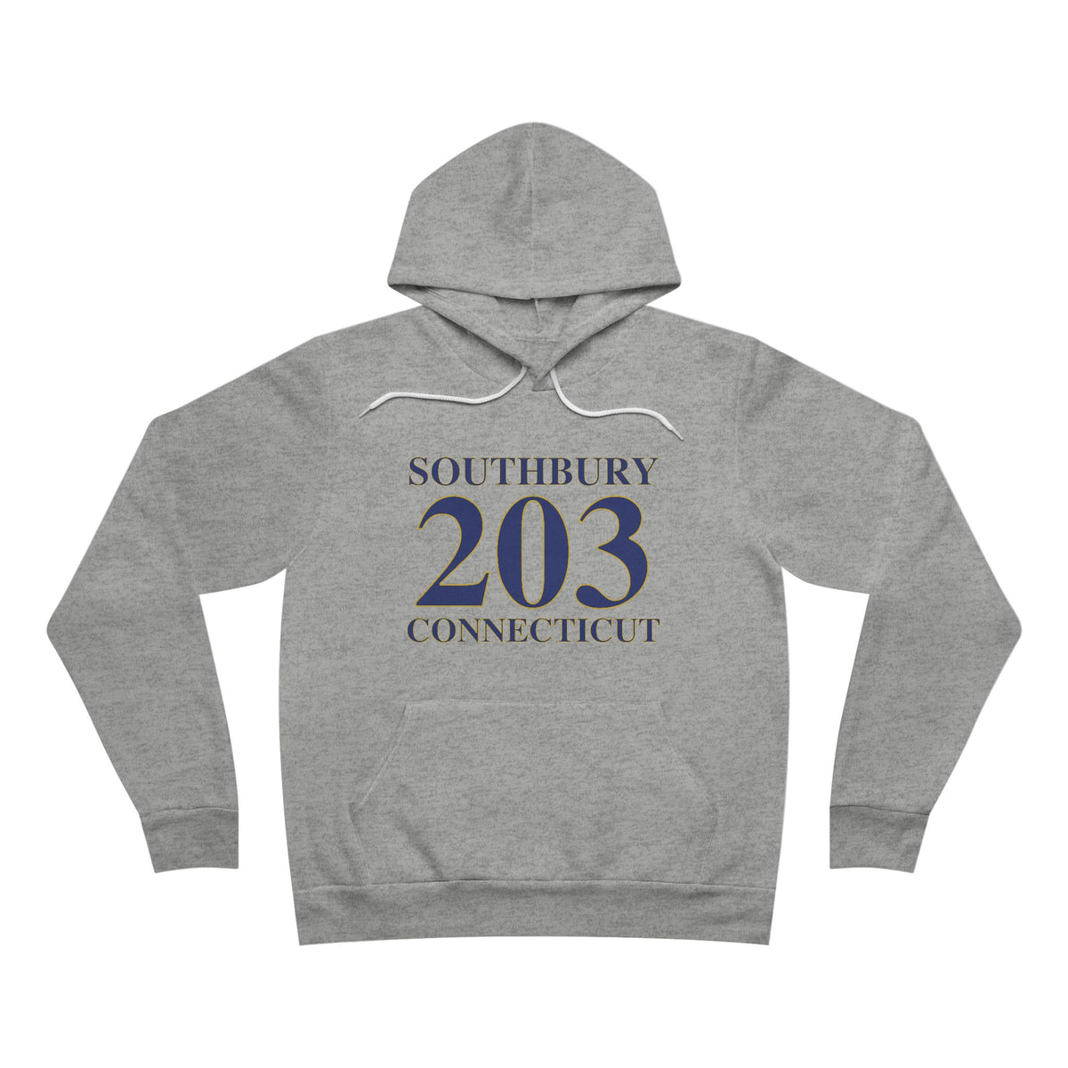 Southbury 203 Connecticut Unisex Sponge Fleece Pullover Hoodie