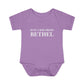 Just a kid from Bethel Infant Baby Rib Bodysuit