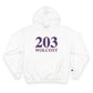 203 Wolcott Red White & Blue Champion Hoodie