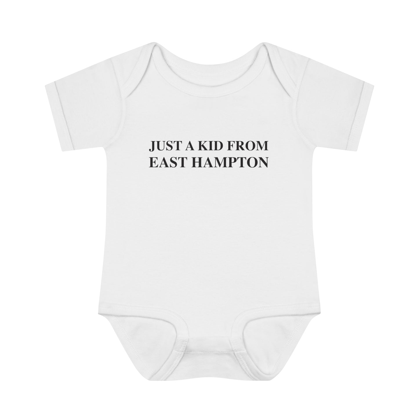 east hampton infant body suit 