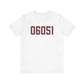 06051 New Britain Connecticut Zip Code Unisex Jersey Short Sleeve T-Shirt