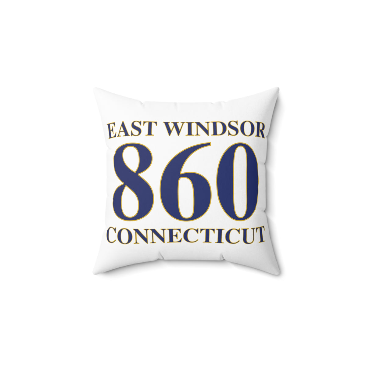 East Windsor 860 Connecticut Polyester Square Pillow