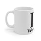 I Clover Woodstock Mug 11oz