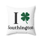 I Clover Southington  Spun Polyester Square Pillow