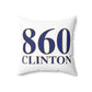 860 Clinton Spun Polyester Square Pillow