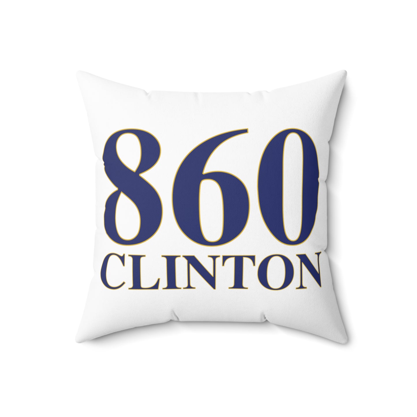 860 Clinton Spun Polyester Square Pillow