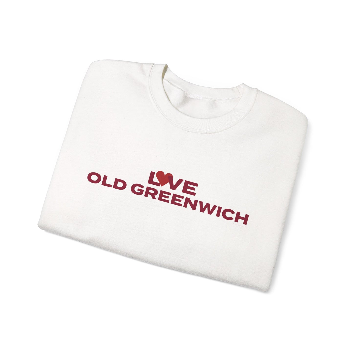 Love Old Greenwich Unisex Heavy Blend™ Crewneck Sweatshirt