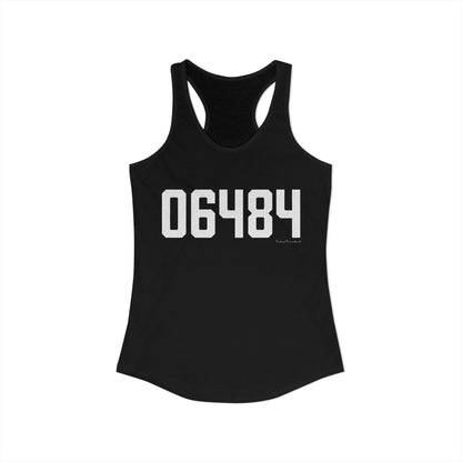 06484 Shelton Connecticut Zip Code Women's Ideal Racerback Tank Top