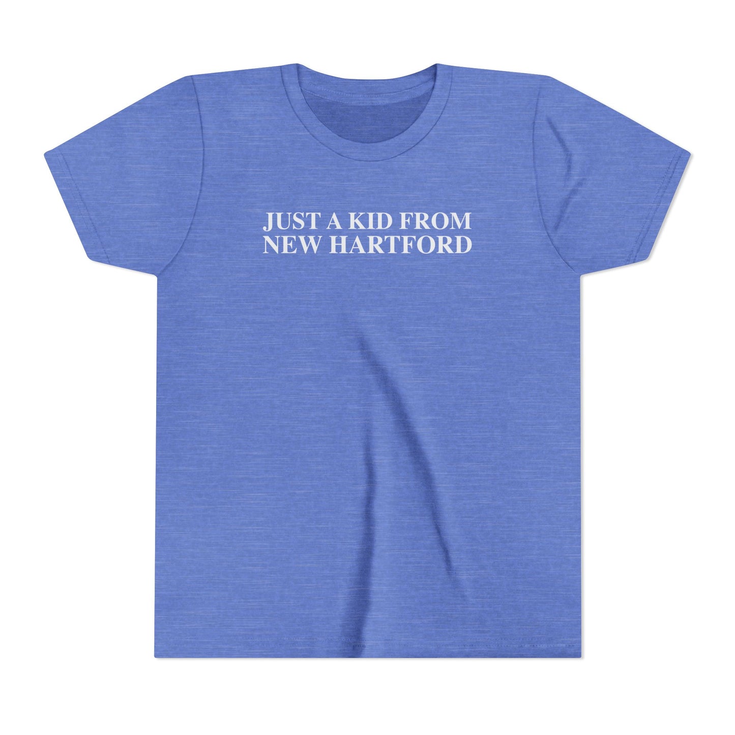 Just a kid from New Hartford Youth Short Sleeve T-Shirt