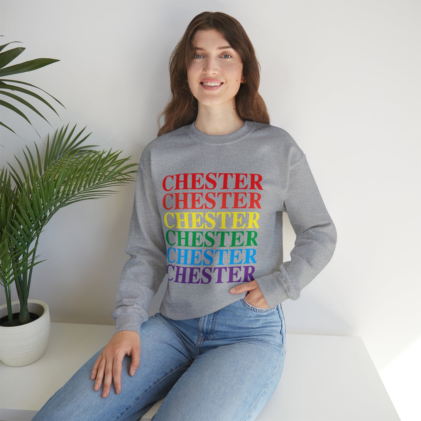 Chester Pride Unisex Heavy Blend™ Crewneck Sweatshirt