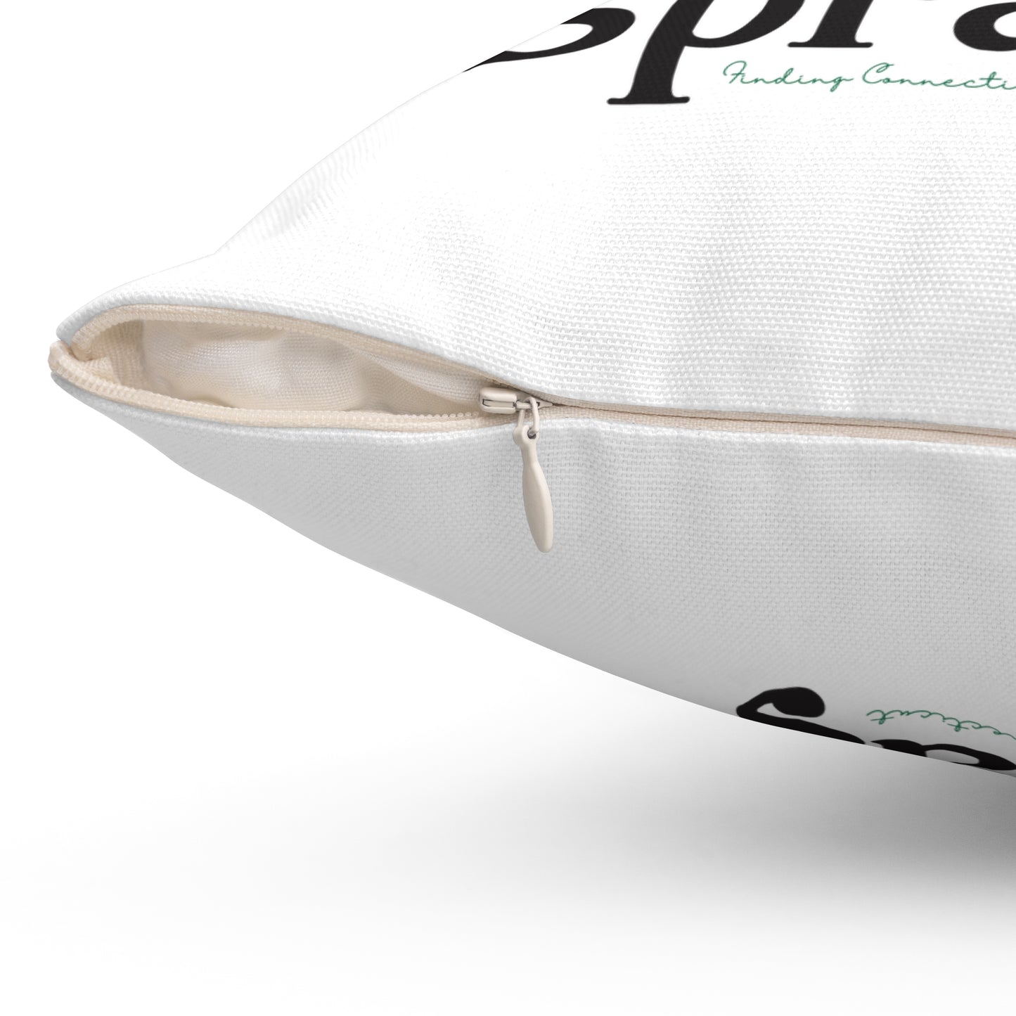 I Clover Sprague Spun Polyester Square Pillow