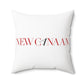41 Tilt New Canaan Spun Polyester Square Pillow
