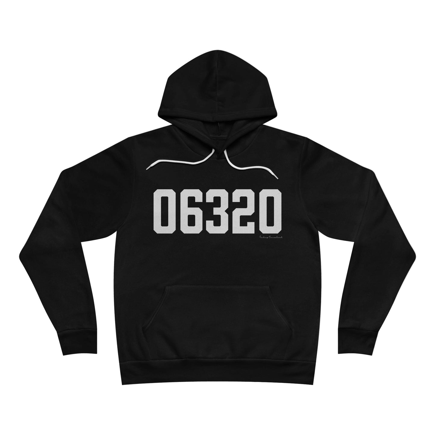 06320 - New London Connecticut Zip Code Unisex Sponge Fleece Pullover Hoodie