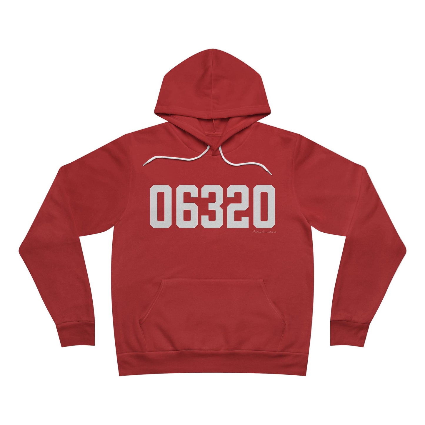 06320 - New London Connecticut Zip Code Unisex Sponge Fleece Pullover Hoodie