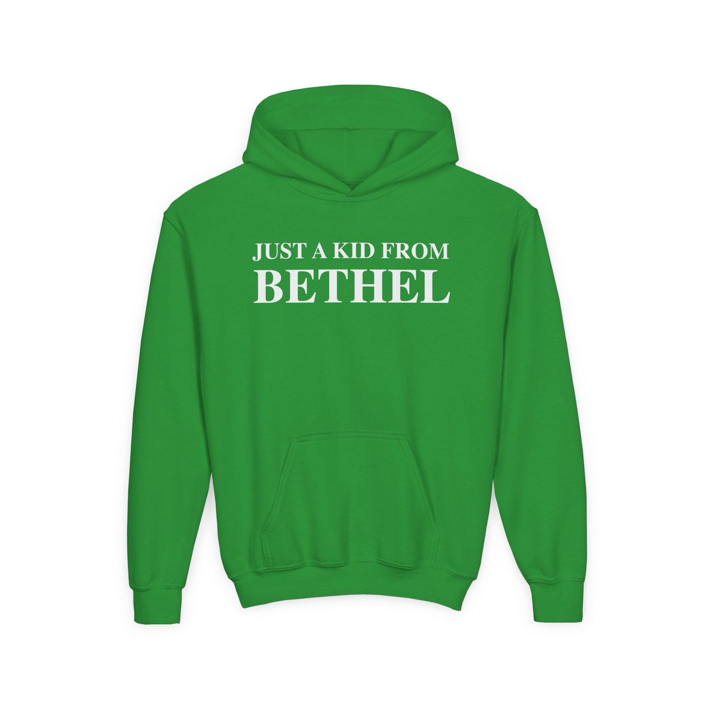 Just a kid from Bethel Youth Heavy Blend Hooded Sweatshirt