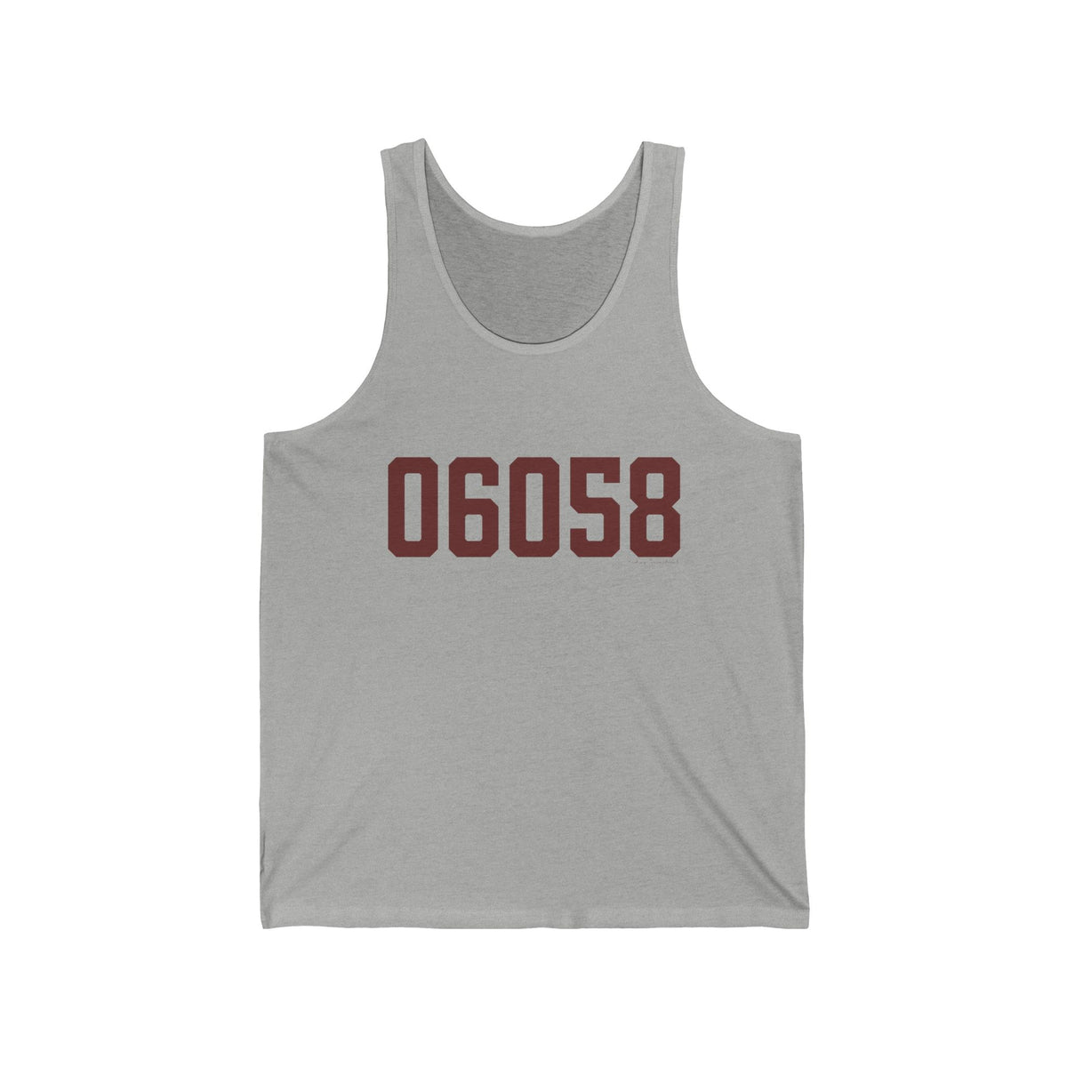 06058 Norfolk Connecticut Zip Code Unisex Jersey Tank Top
