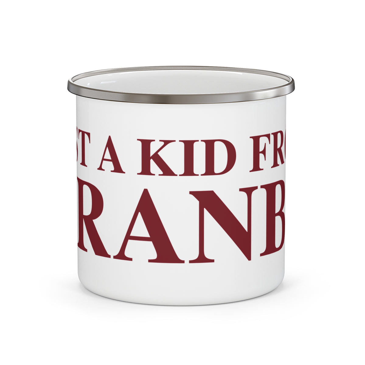 Just a kid from Granby Camping Mug