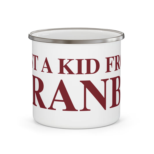 Just a kid from Granby Camping Mug