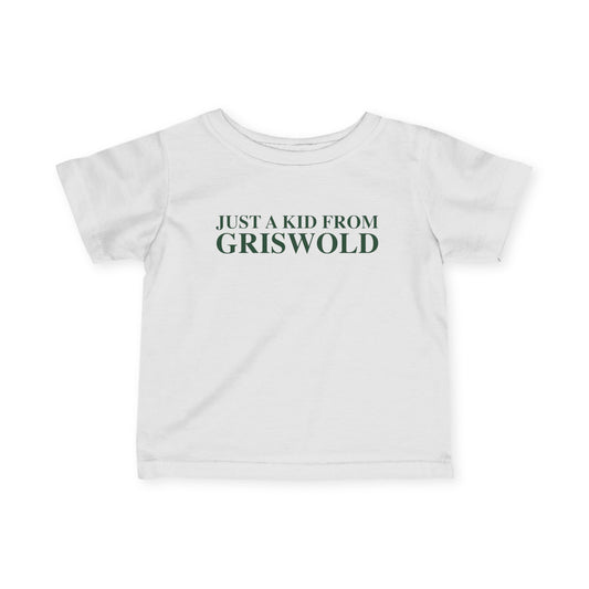 Just a kid from Griswold Infant Fine Jersey T-Shirt