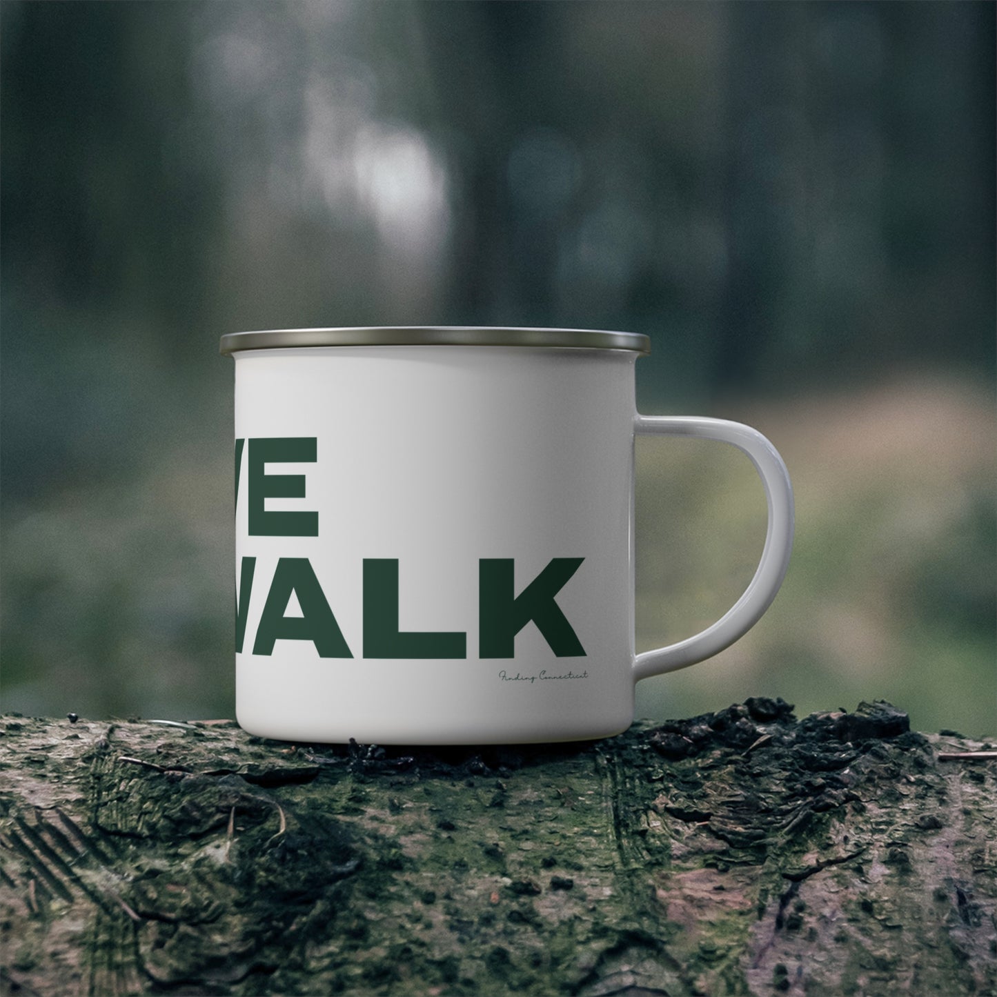 Love Norwalk Enamel Camping Mug