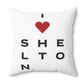 Shelton Vision Spun Polyester Square Pillow