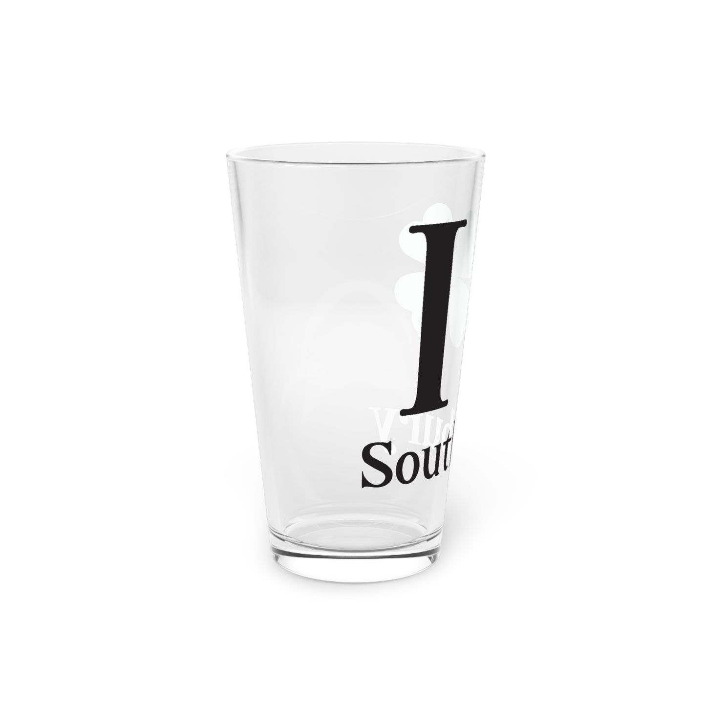 I Clover Southbury Pint Glass, 16oz