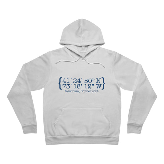 Newtown Coordinates Unisex Sponge Fleece Pullover Hoodie Sweatshirt