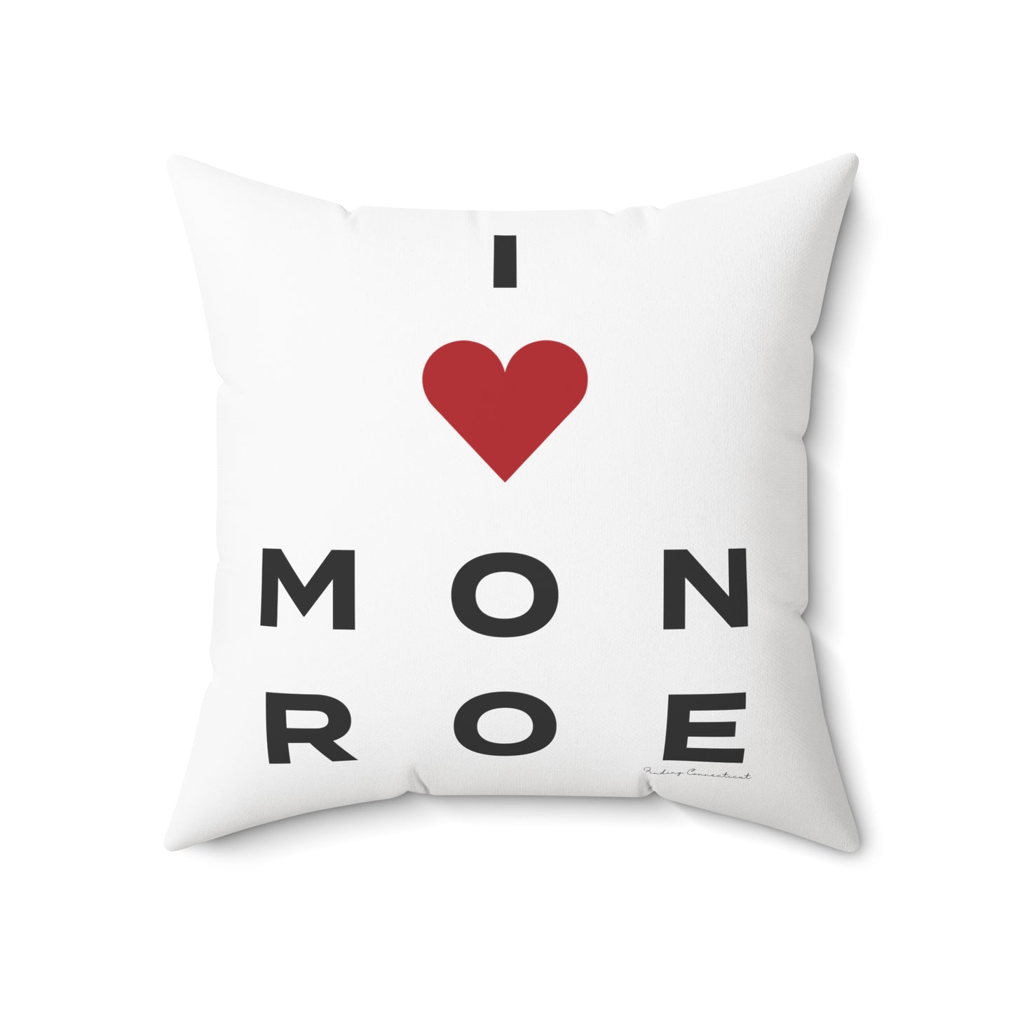 Monroe Vision Spun Polyester Square Pillow