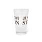 Just a kid from Stonington Pint Glass, 16oz