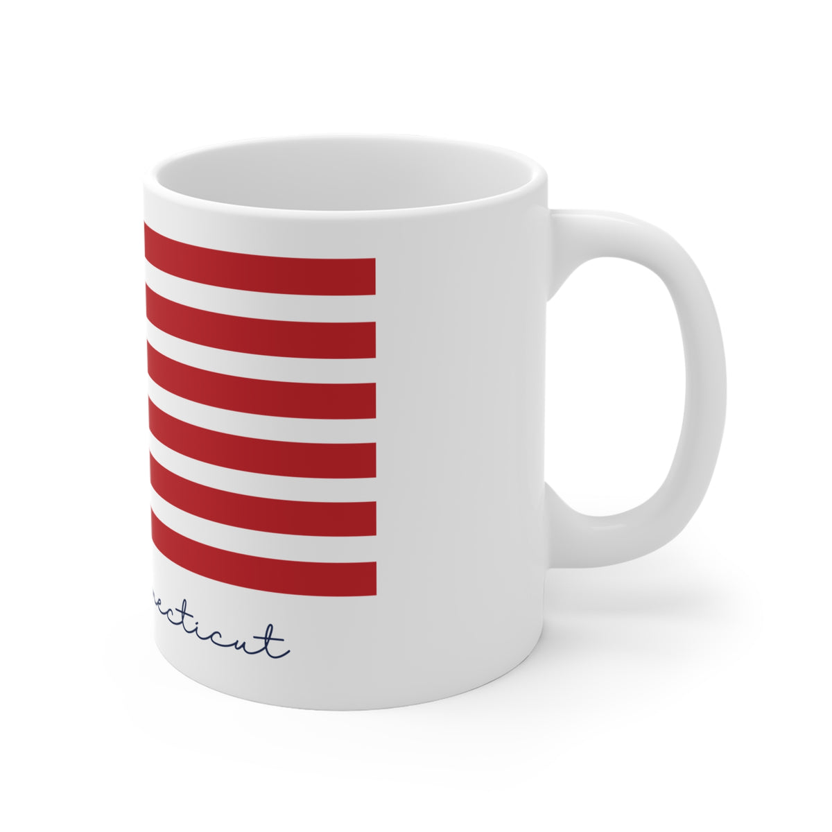 Preston Connecticut Flag Mug 11oz