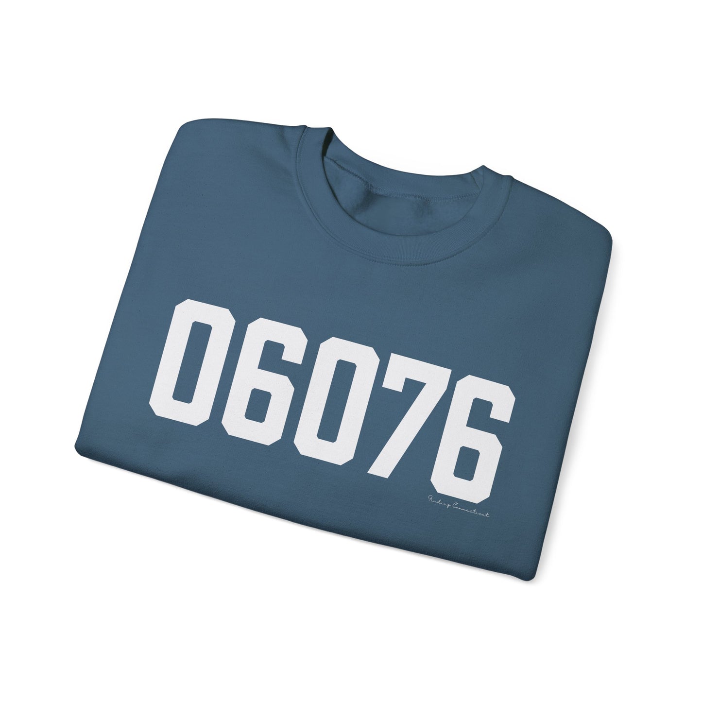 06076 Union CT Zip Code Unisex Heavy Blend™ Crewneck Sweatshirt