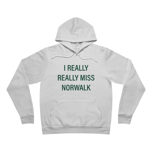 I Really Really Miss Norwalk  Unisex Sponge Fleece Pullover Hoodie