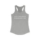 Just a kid from Naugatuck Women's Ideal Racerback Tank