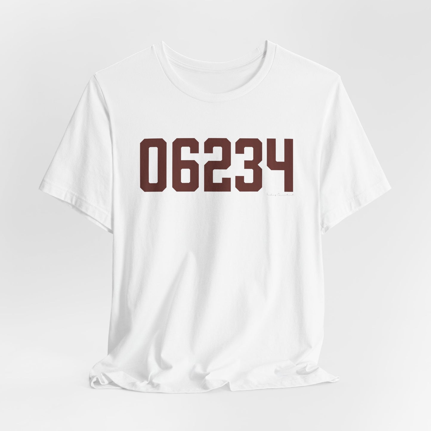 06234 Brooklyn Connecticut Zip Code Unisex Jersey Short Sleeve T-Shirt