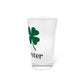 I Clover Manchester Pint Glass, 16oz