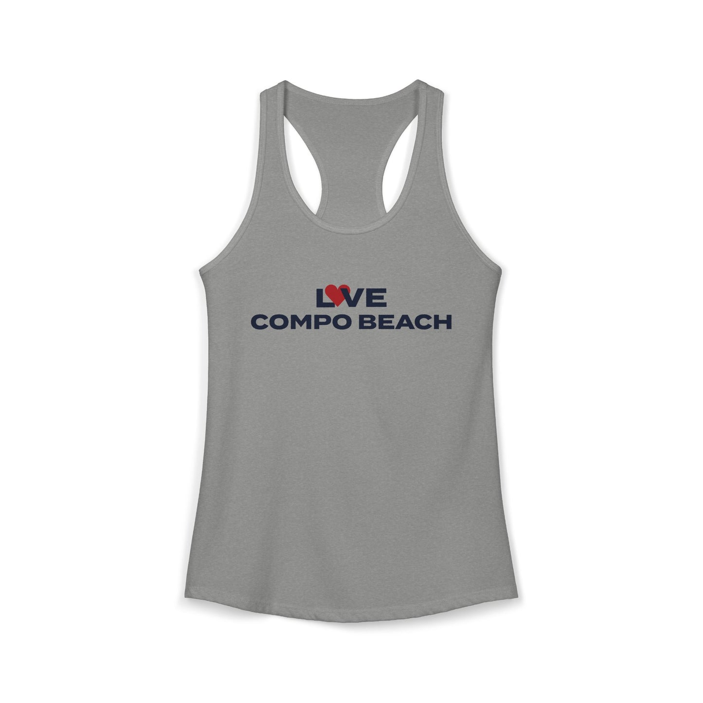 Love Compo Beach Women's Ideal Racerback Tank Top